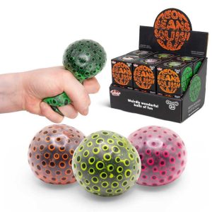 Pelota Antiestrés - Ojos Neón
